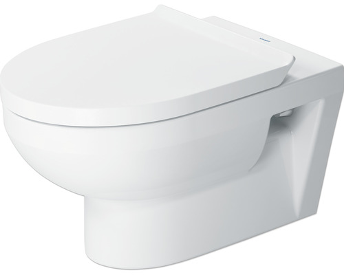 Vägghängd WC-set DURAVIT DuraStyle vit blank vattensparande P-lås