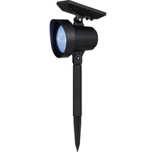 Solcellslampa LED Spotlight med markspjut 50lm 65+RGB