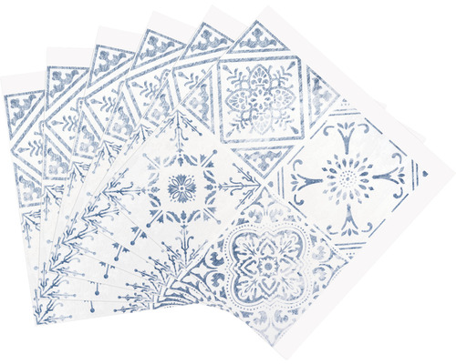 Flera vinylgolvplattor med mönster