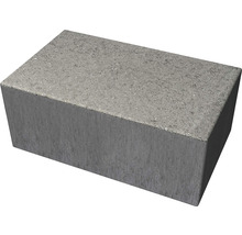 Grått betongblock