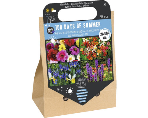 Blomsterlökar Pick-up påse 100 dagar Sommarmix 50st