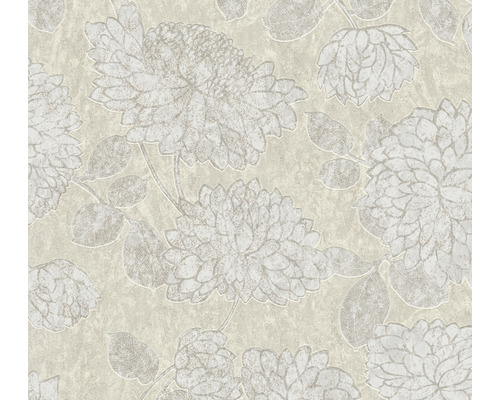 Tapet A.S. CRÉATION Blom xl beige 10,05x0,53m Tapet med blommönster
