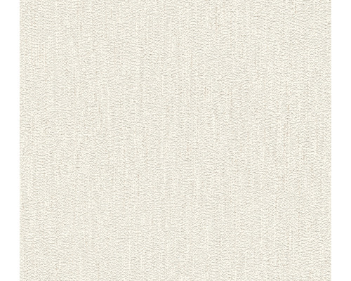 Tapet A.S. CRÉATION Struktur creme 10,05x0,53m Närbild av en ljus strukturtapet