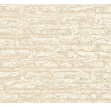 Tapet A.S. CRÉATION Sten beige-vit 10,05x0,53m-thumb-0