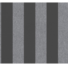 Tapet A.S. CRÉATION Randig svart-grå 10,05x0,53m-thumb-0