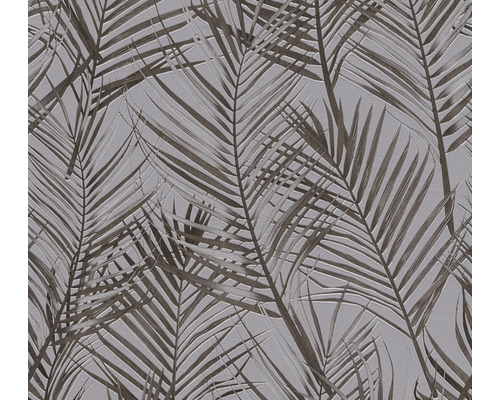 Tapet A.S. CRÉATION Palmblad grå-brun 10,05x0,53m-0