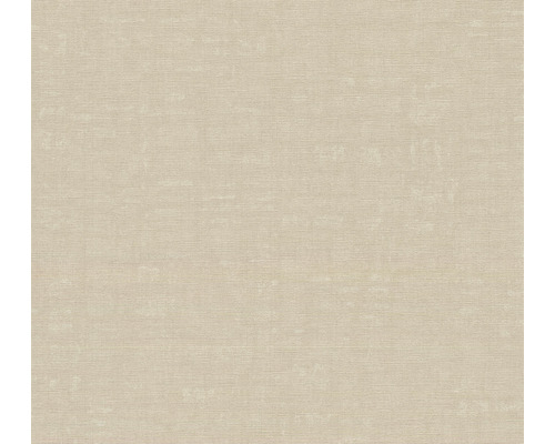 Tapet A.S Création Linne beige-grå 10,05x0,53m Textiltapet med fin struktur