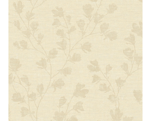 Tapet A.S Création Blomranka beige 10,05x0,53cm Tapet med blommönster