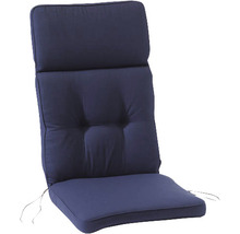 Dyna för trädgårdsstol med hög rygg med bindband