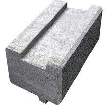 Grå betongmursten