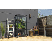 Växthus VITAVIA Urban 43x81cm 0,35m² svart