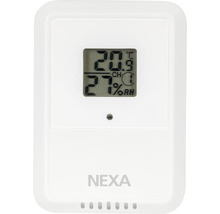 Nexa trådlös vädersensor med temperatur- och fuktighetsdisplay