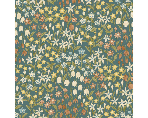 Tapet med blommönster