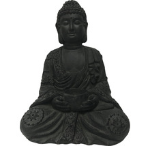 Buddhafigur i lotusställning som trädgårdsdekoration