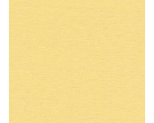 Tapet A.S. CRÉATION Textilstruktur gul 10,05x0,53m Ljus tapet med fin struktur