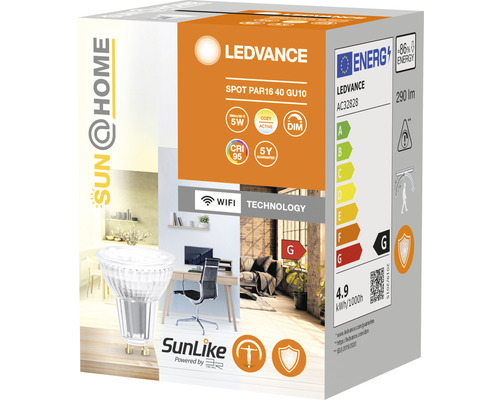 LEDVANCE Spot PAR16 40 GU10 förpackning