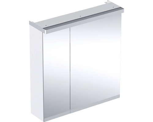Spegelskåp IFÖ Vinta Art vit matt med touch 600x645 mm LED-belysning