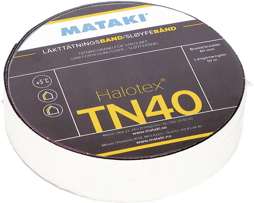 Läkttätningsband MATAKI Halotex TN40 butyl