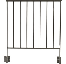 Metallstaketpanel för montering