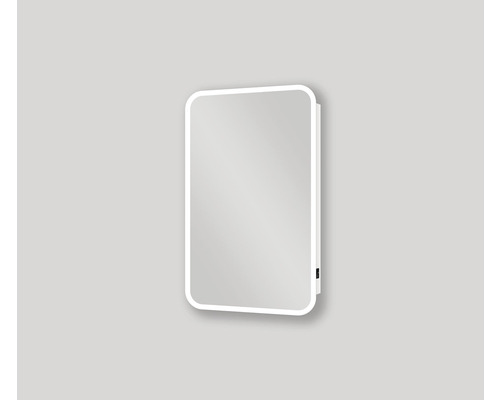 Spegelskåp med integrerad belysning för badrummet