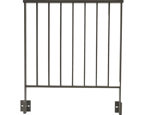 Metallräcke för väggmontering