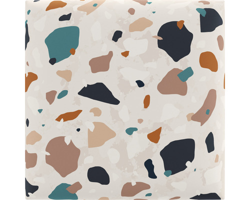 Kakel med terazzomönster