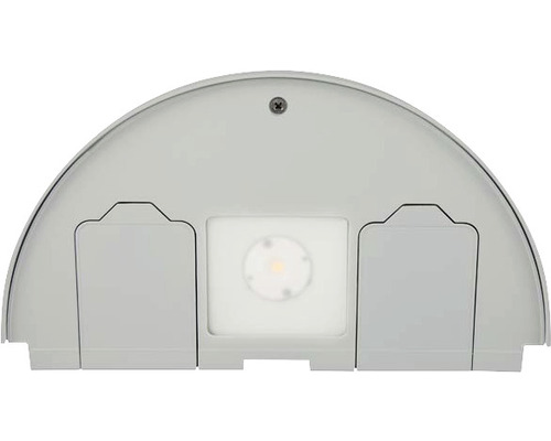 Halvrund taklampa med LED-ljus