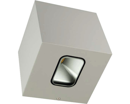 Fasadbelysning HIDE-A-LITE Cube grå 7,2W