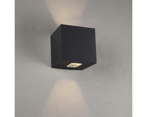 Fyrkantig vägglampa för inomhusmontering