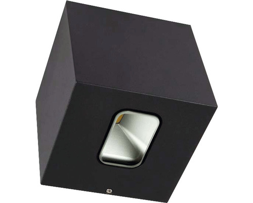 Kubisk vägglampa för utomhusbruk