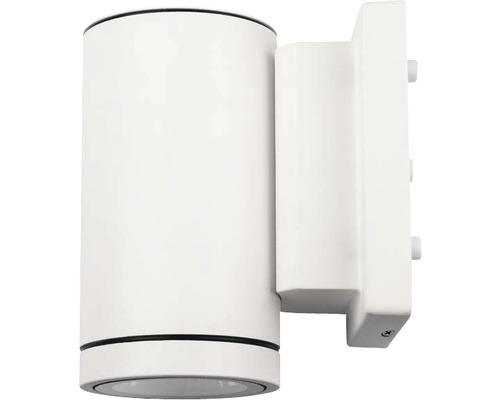 Vit vägglampa för utomhusbruk