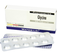 Water I.D. Glycin fotometertabletter, 50 stycken, i förpackning
