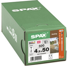 Spax terrassskruvar i kartong, 4,5x50 mm