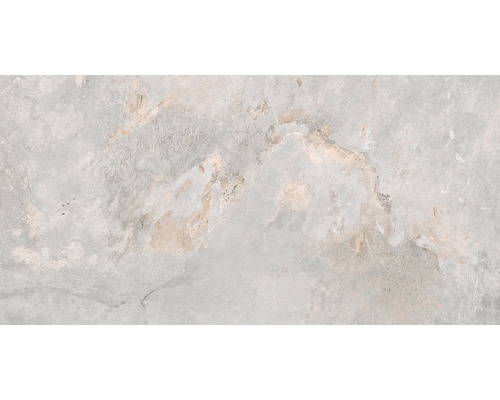 Klinker Queen Ash grå matt 30x60x0,95cm Kakelmönster i stenlook