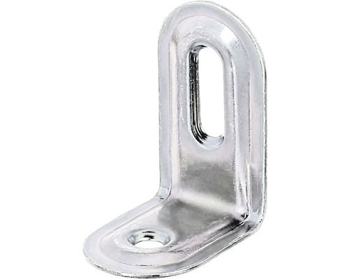 Monteringsvinkel KAISERTHAL 40x22mm galvaniserad Vinkelbeslag av metall med fästhål