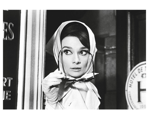 Vykort Audrey Hepburn