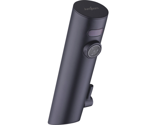 Tvättställsblandare JUNGBORN Lambda med sensor batteridriven svart matt G3/8 Jungborn tvättställsblandare med infraröd sensor