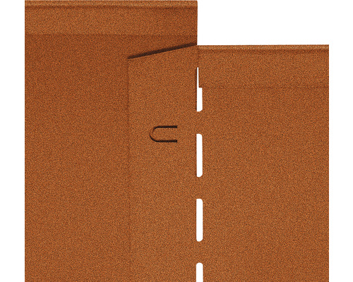 Detaljvy av fasadpanel med spont och not