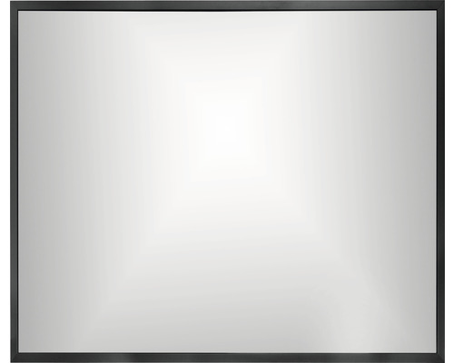 Rektangulär spegel med ram