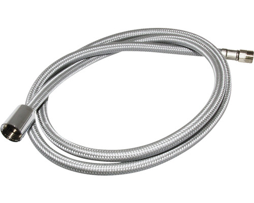 Slang för utdragbar pip ORAS metallomspunnen inv G 1/2" x utv M15x1 krom 8347895 Flexibel armerad slang för VVS-installationer