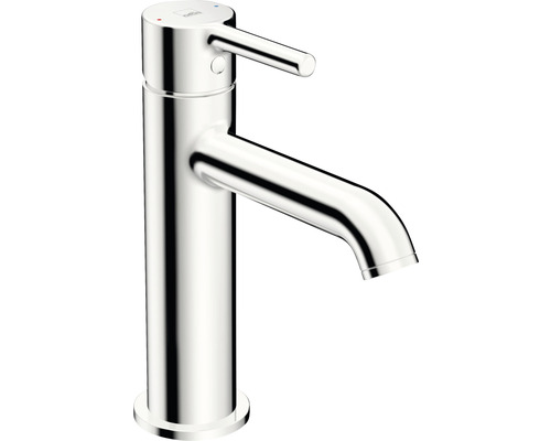 Tvättställsblandare ORAS optima style krom blank temperaturbegränsare 2605FH Glänsande tvättställsblandare