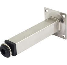 Bordsben HABO 611 matt nickel 25x25x100mm