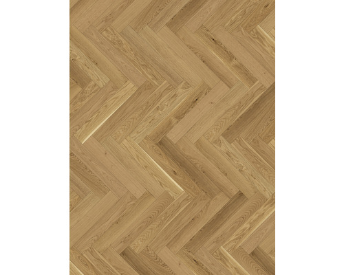 Trägolv i fiskbensmönster