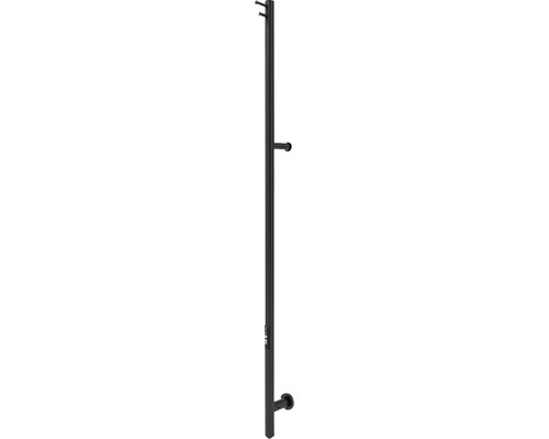 Handdukstork LVI Scylla svart rostfritt 132 cm IP45 9411788