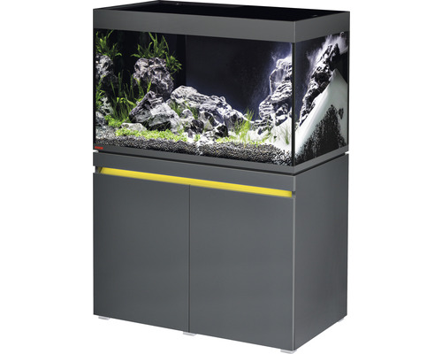 Akvarium med möbel EHEIM incpiria 330 LED-belysning grafit