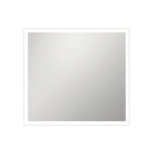 Spegel med belysning CORDIA classic line vit 65x60 cm LED