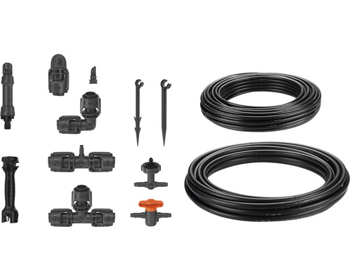 Trädgårdsslang och tillbehör för trädgårdsbevattning