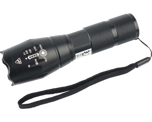 Ficklampa LED 136mm 400lm aluminium Ficklampa LED 136mm 400lm aluminium