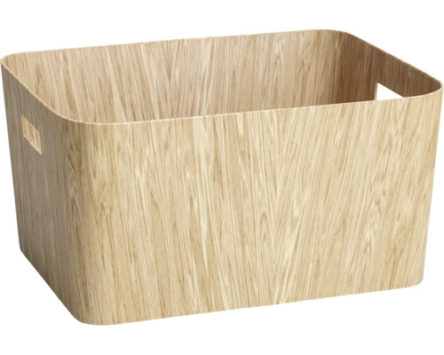Förvaringslåda med trädesign och handtag