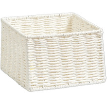 Flätad korg av papper